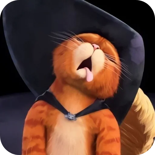 😴 Стикер «Puss In Boots» для Telegram