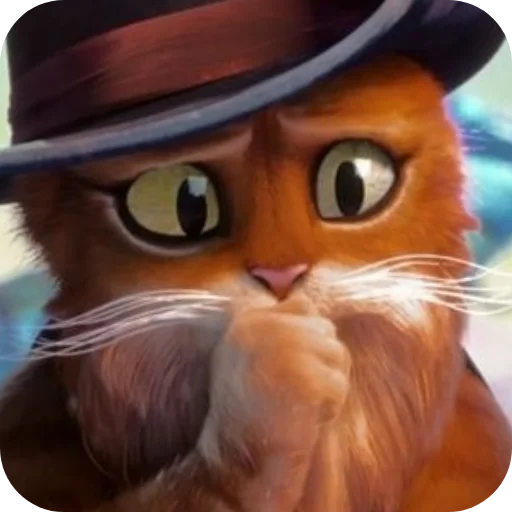 🫣 Стикер «Puss In Boots» для Telegram