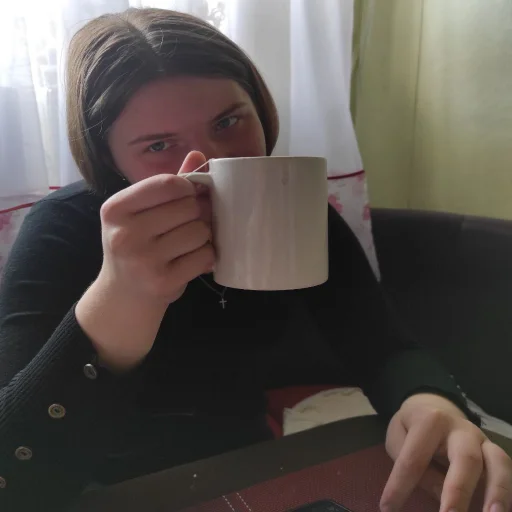 ☕️ Стикер «пуся?» для Telegram