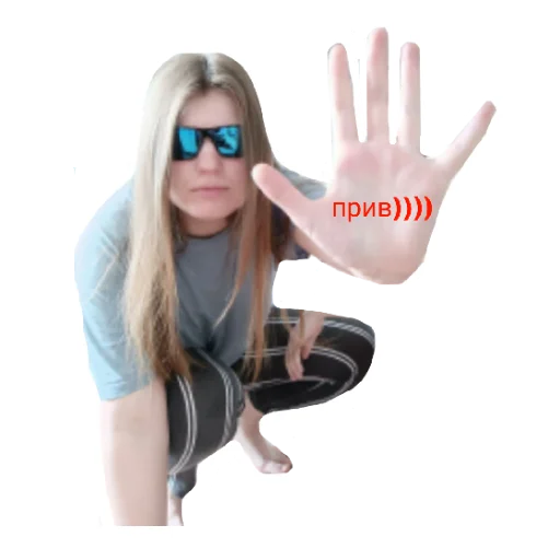 👋 Стикер «пуся?» для Telegram