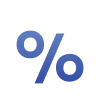 💯 Эмодзи «Синие буквы, таблички со словами» для Telegram