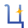 😚 Эмодзи «Синие буквы, таблички со словами» для Telegram