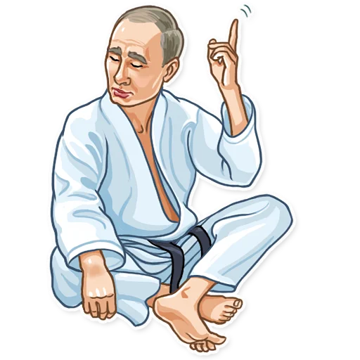 ☝️ Стикер «President Putin» для Telegram