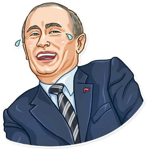 Стикерпак President Putin для Telegram