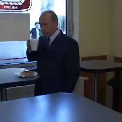 ☕ Стикер «Putin Russia» для Telegram