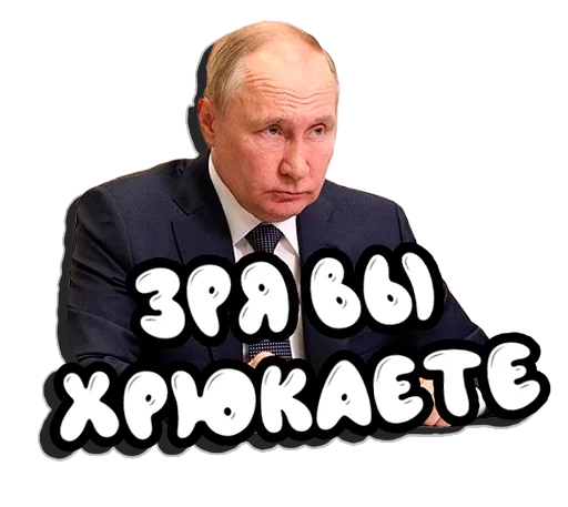 🐽 Стикер «Put in pack» для Telegram