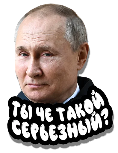 😅 Стикер «Put in pack» для Telegram