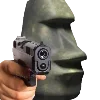 🗿 Эмодзи «MOAI» для Telegram