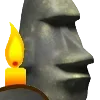 🗿 Эмодзи «MOAI» для Telegram
