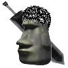 🗿 Эмодзи «MOAI» для Telegram