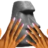 🗿 Эмодзи «MOAI» для Telegram