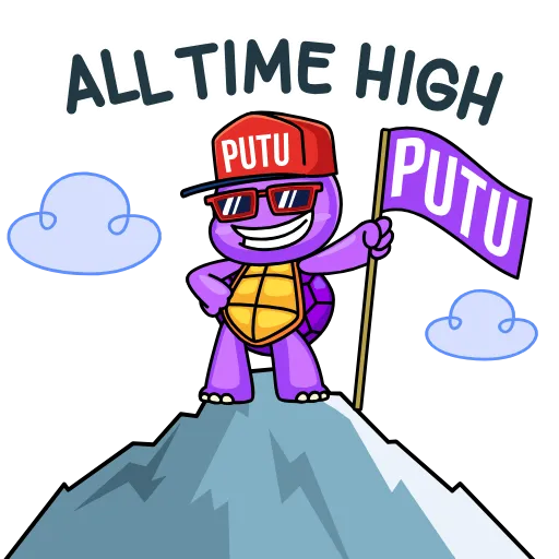 🏔 Стикер «PUTU» для Telegram