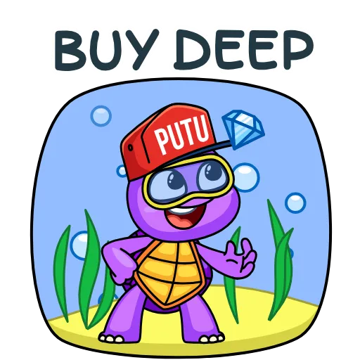 🐠 Стикер «PUTU» для Telegram