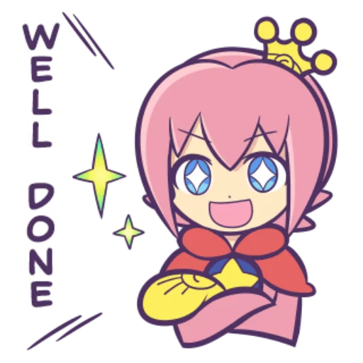 👍 Стикер «Puyo Puyo!! LINE» для Telegram