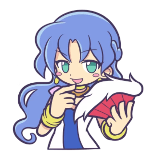 😎 Стикер «Puyo Puyo!! LINE» для Telegram