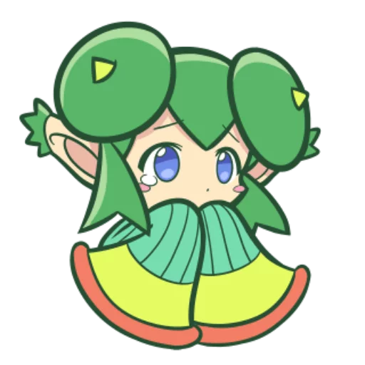 😢 Стикер «Puyo Puyo!! LINE» для Telegram
