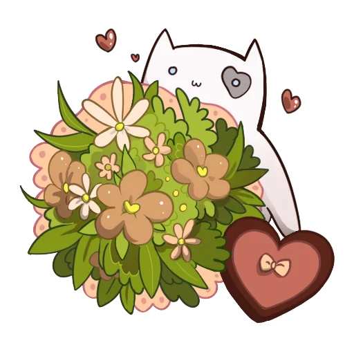 🌹 Стикер «Пузик» для Telegram