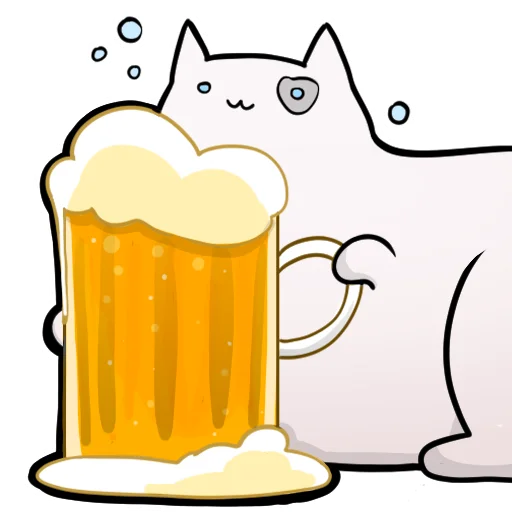 🍺 Стикер «Пузик» для Telegram