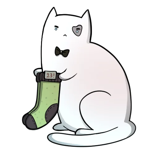 🧦 Стикер «Пузик» для Telegram