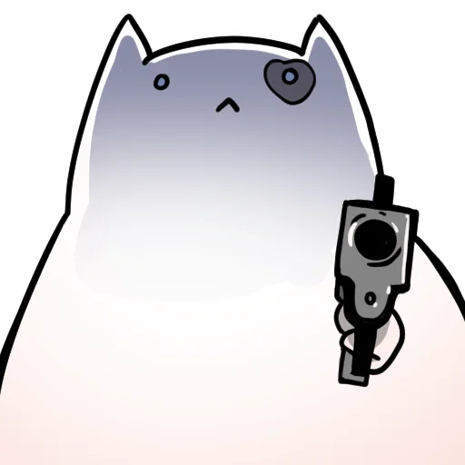 🔫 Стикер «Пузик» для Telegram