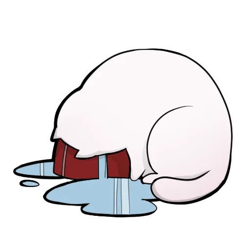 😭 Стикер «Пузик» для Telegram