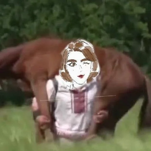 🐴 Стикер «ПВЛ миори» для Telegram