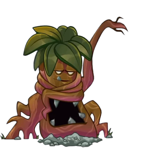 🤚 Стикер «Plants vs zombies» для Telegram