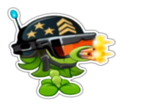 Стикерпак Plants vs zombies для Telegram