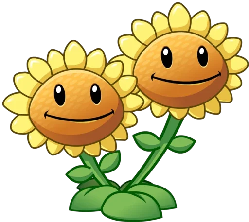 🌻 Стикер «Все растения 2» для Telegram