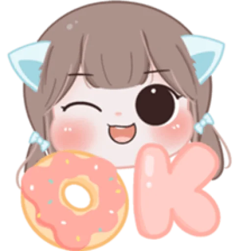 🧁 Стикер «Chibi» для Telegram