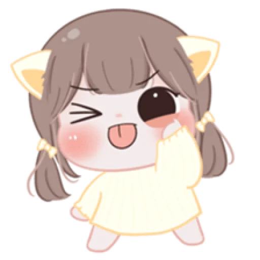 🧁 Стикер «Chibi» для Telegram