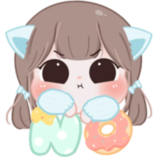 🎀 Стикер «Chibi» для Telegram
