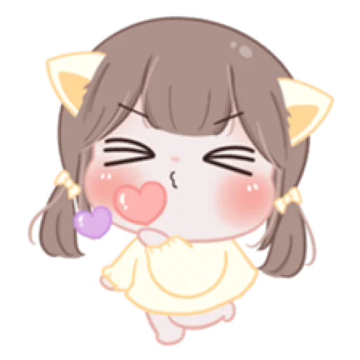🧁 Стикер «Chibi» для Telegram