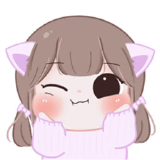 🧁 Стикер «Chibi» для Telegram