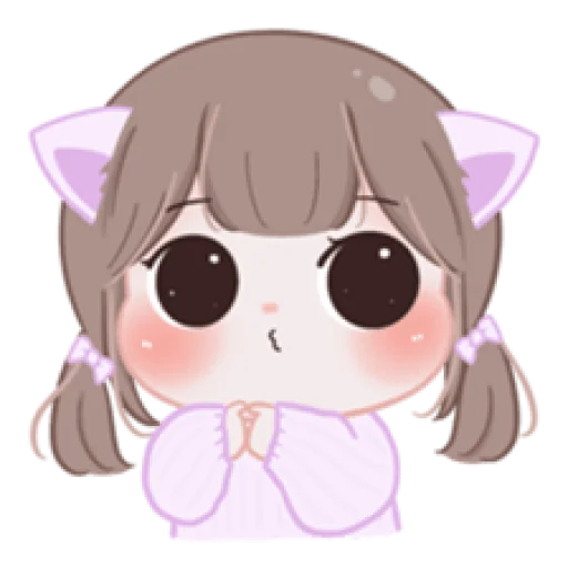 Стикерпак Chibi для Telegram