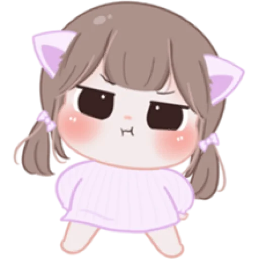 🧁 Стикер «Chibi» для Telegram