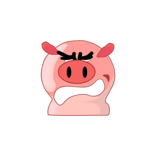 😡 Стикер «Perfect World pigs» для Telegram