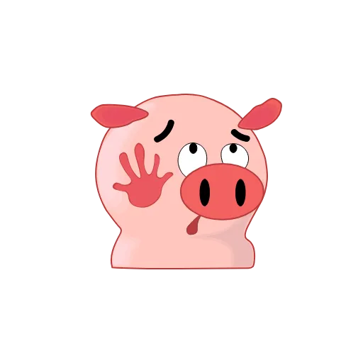🤕 Стикер «Perfect World pigs» для Telegram