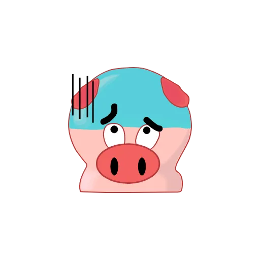😰 Стикер «Perfect World pigs» для Telegram