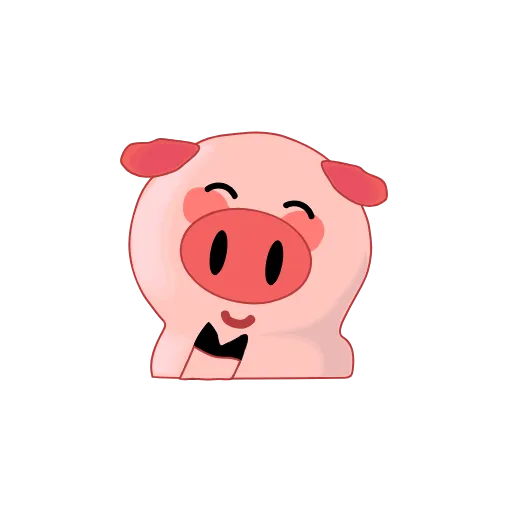 😊 Стикер «Perfect World pigs» для Telegram