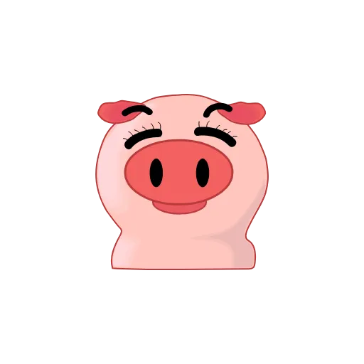 😘 Стикер «Perfect World pigs» для Telegram