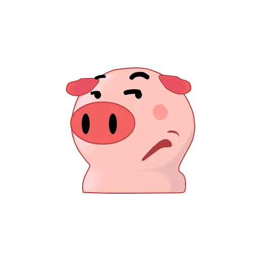 😒 Стикер «Perfect World pigs» для Telegram