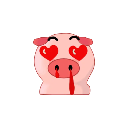 😍 Стикер «Perfect World pigs» для Telegram