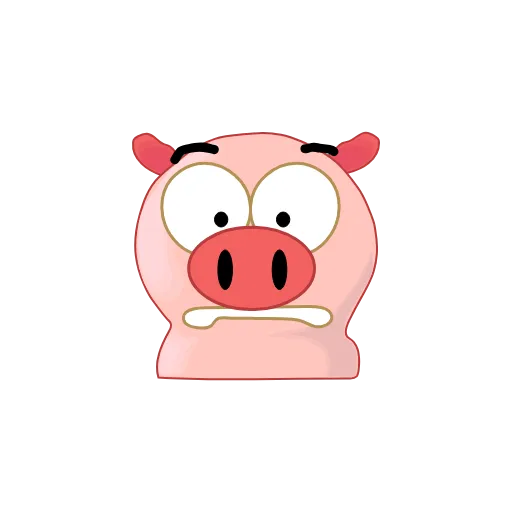 😱 Стикер «Perfect World pigs» для Telegram