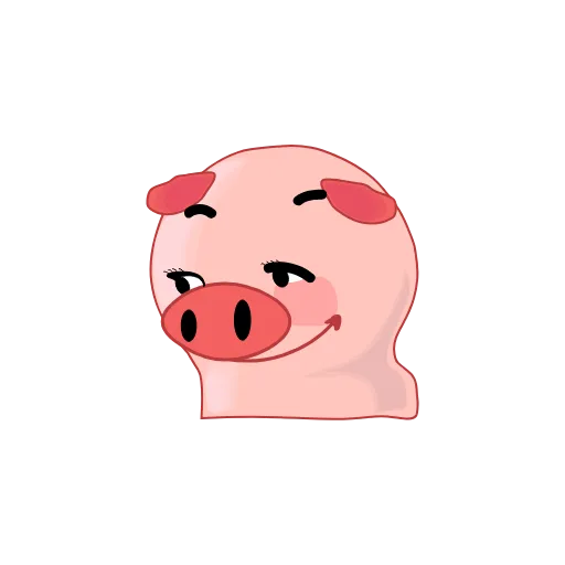 😊 Стикер «Perfect World pigs» для Telegram