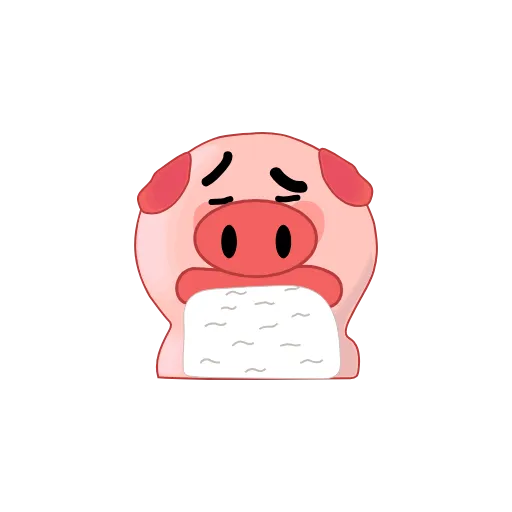 🤢 Стикер «Perfect World pigs» для Telegram