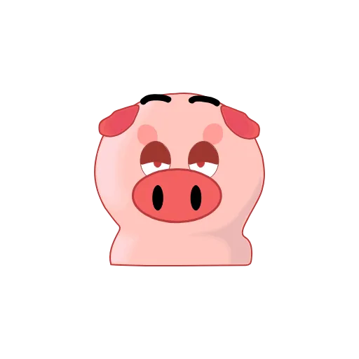 🥱 Стикер «Perfect World pigs» для Telegram