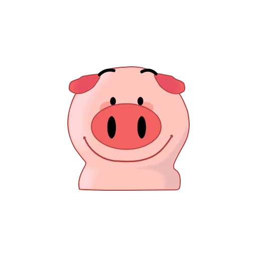 🙂 Стикер «Perfect World pigs» для Telegram