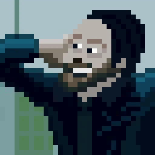 😱 Стикер «Pixel Memes» для Telegram