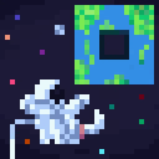 🌌 Стикер «Pixel Memes» для Telegram